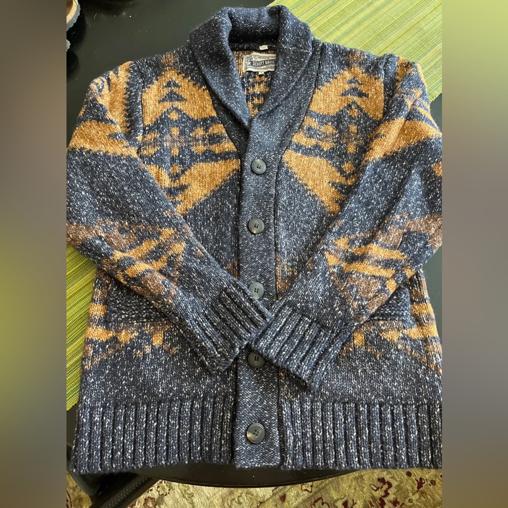 Prescott Southwestern Cardigan by Schott NYC